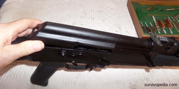 re-install the receiver cover